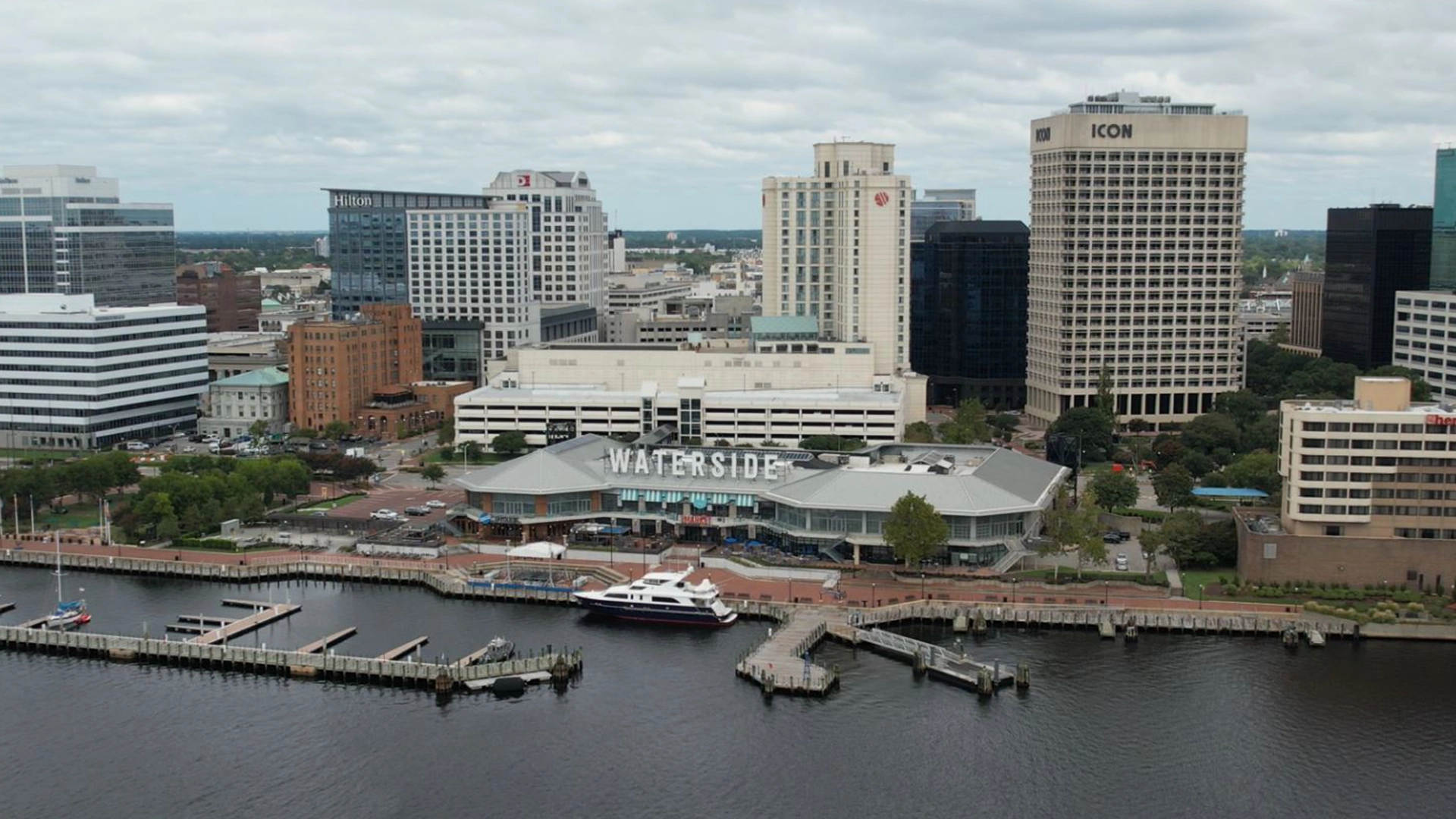 Norfolk – Waterside aerial view waterside Drone - Aerial View of Norfolk