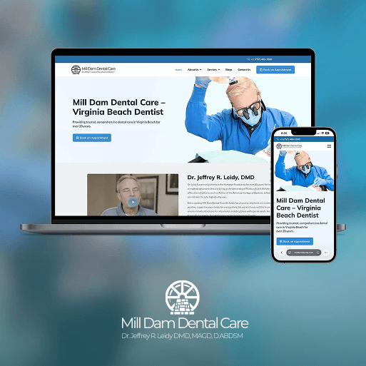 Custom Website and Digital Marketing Strategy for a Virginia Beach Dental Practice